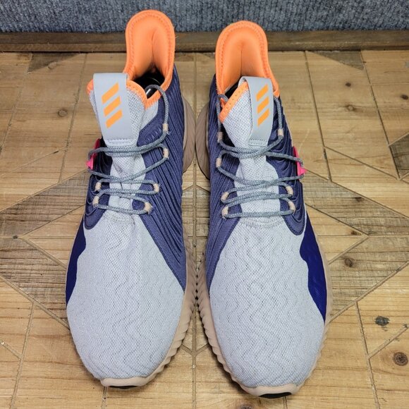 Men adidas Alphabounce Instinct Mens 12 Clima Trace Blue Sneaker Running Shoes - Picture 3 of 12